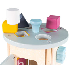 Cilindru din lemn cu activitati