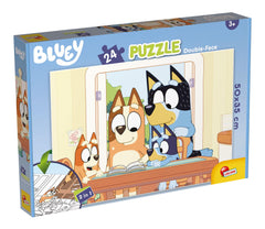 Puzzle de colorat - Bluey (24 de piese)