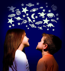 Set luna si stele reflectorizante