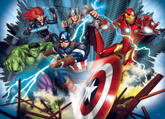 Puzzle de colorat - Avengers (48 de piese)