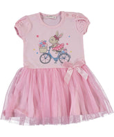 Rochita Iepurasul Betsy, volane tulle, roz