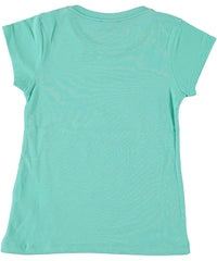 Tricou fete Dolce Vita bumbac turcoise