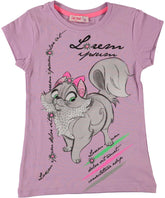 Tricou fete Dolce Vita bumbac lila