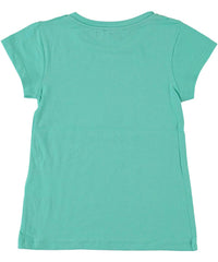 Tricou fete Iepurasul Daisy bumbac verde