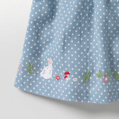 Rochita eleganta de vara cu guleras, Bibi, bumbac, gri