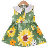 Rochita subtire de vara Sunflower, verde