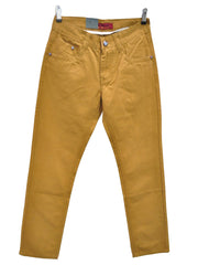 Blugi adolescenti, Denim original, bej- mustar