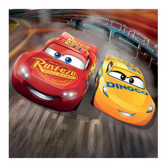 Puzzle 3 in 1 - Cars 3: Cursa cea mare (3 x 55 piese)