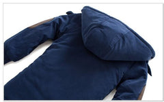 Geaca casual bleumarin