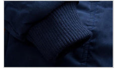 Geaca casual bleumarin