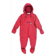 Combinezon gros iarna bebelusi, captusit Little Marcel roz