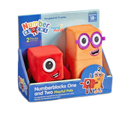 Set mascote din plus Numberblocks - Unu & Doi