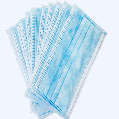 Masca protectie, 3 straturi, 3 pliuri - Set 50 buc