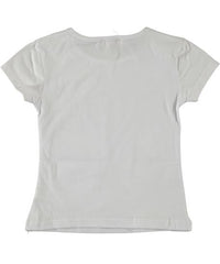 Tricou fete, Cute Kitten bumbac, alb