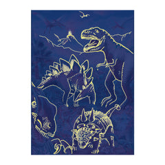 Puzzle XL - Lumea dinozaurilor neon (100 piese)