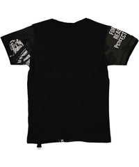 Tricou bumbac, Beneti, negru, baieti