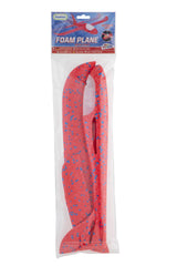 Avion planor din spuma cu luminite - Rosu