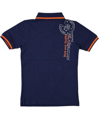 Tricou Polo, Boy Figo, bleumarin, bumbac, baieti