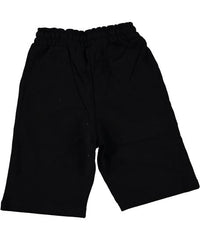 Pantaloni scurti baieti Bike, bumbac, negru