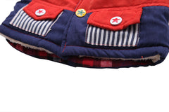 Geaca iarna imblanita Superhero multicolor, baieti