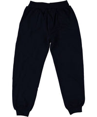 Pantaloni trening baieti, Mixima, bumbac, negru