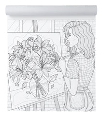 Armonie - carte de colorat