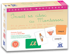 Casetele Montessori - Invat sa citesc cu Montessori