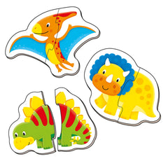 Baby Puzzle: Dinozauri (2 piese)