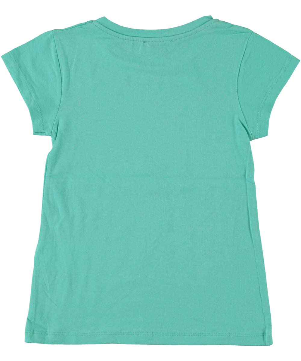 Tricou fete Iepurasul Daisy bumbac verde