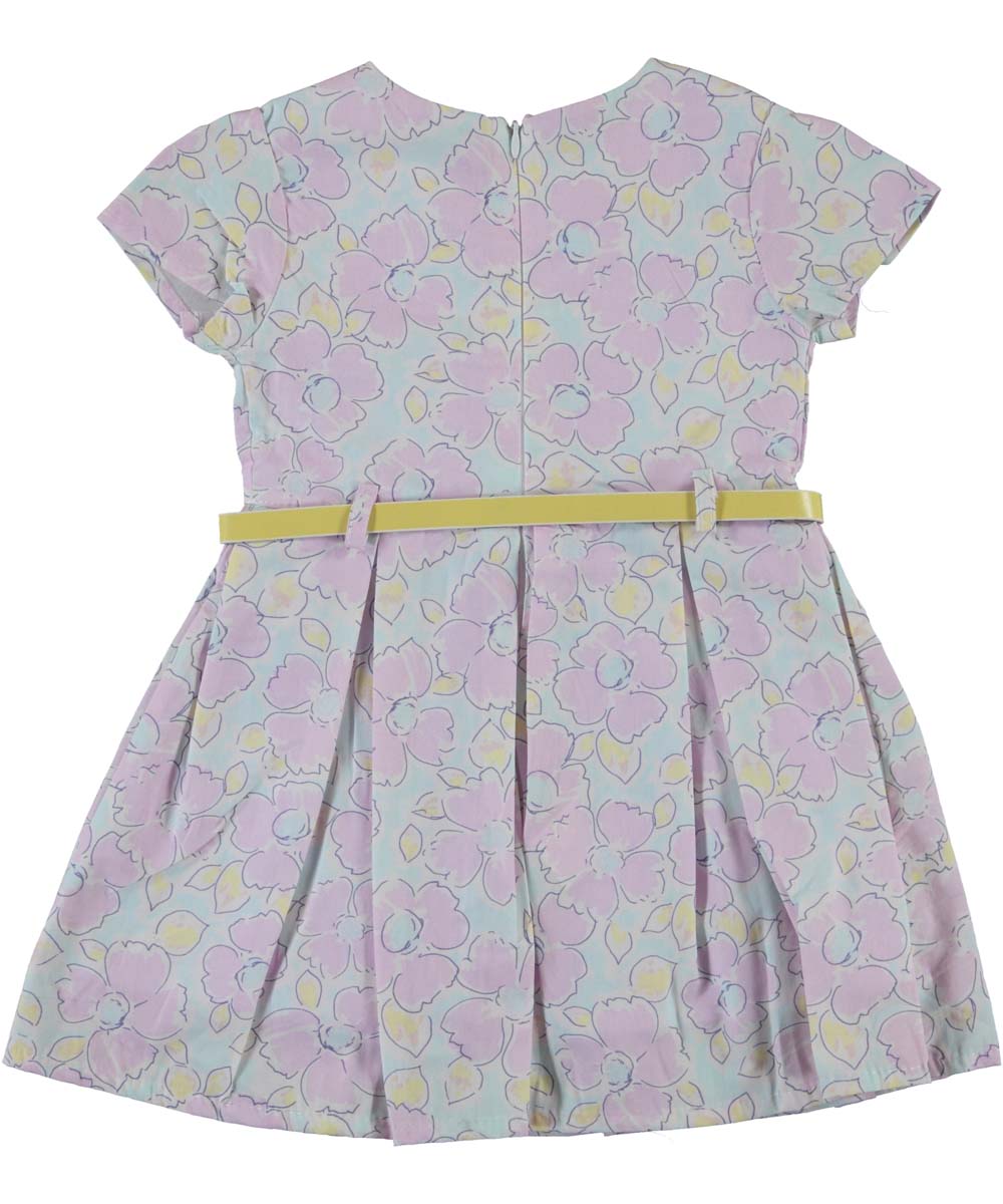 Rochita eleganta Mary, bumbac, multicolor pastel