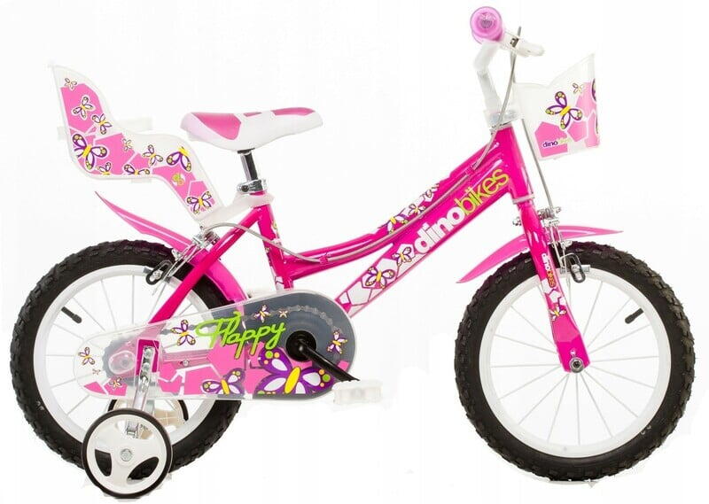 Bicicleta pentru copii fluturasi 14"