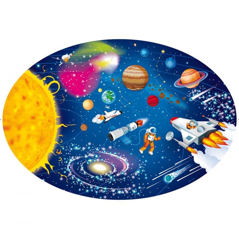 Cunoaste si exploreaza  - Puzzle Spatiul cosmic (205 piese)