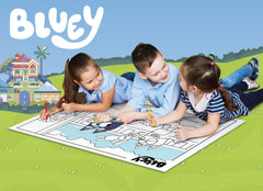 Puzzle de colorat maxi - Bluey (60 de piese)