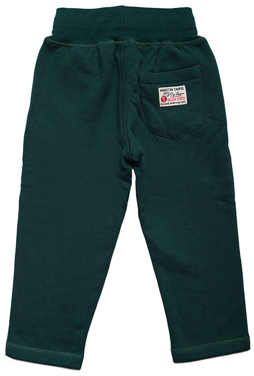 Pantaloni trening, verde inchis