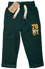 Pantaloni trening, verde inchis