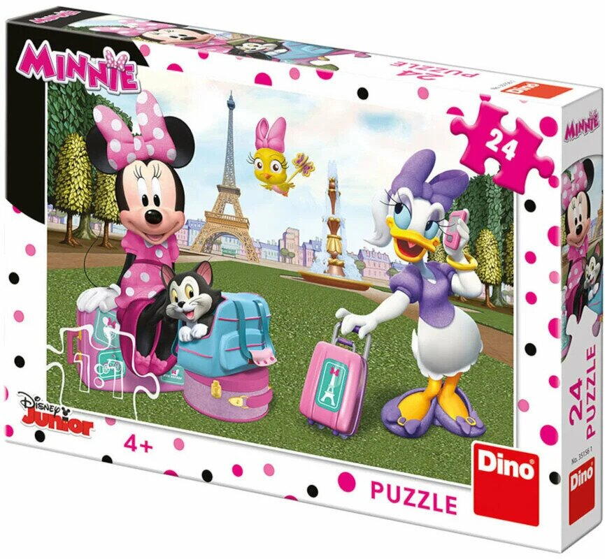 Puzzle - Minnie si Daisy (24 piese)