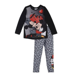 Bluza si pantaloni, bumbac, fete, Disney Minnie Mouse