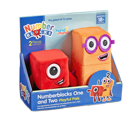 Set mascote din plus Numberblocks - Unu & Doi