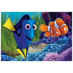 Puzzle 2 in 1 - Gasirea lui Dory (2 x 77 piese)