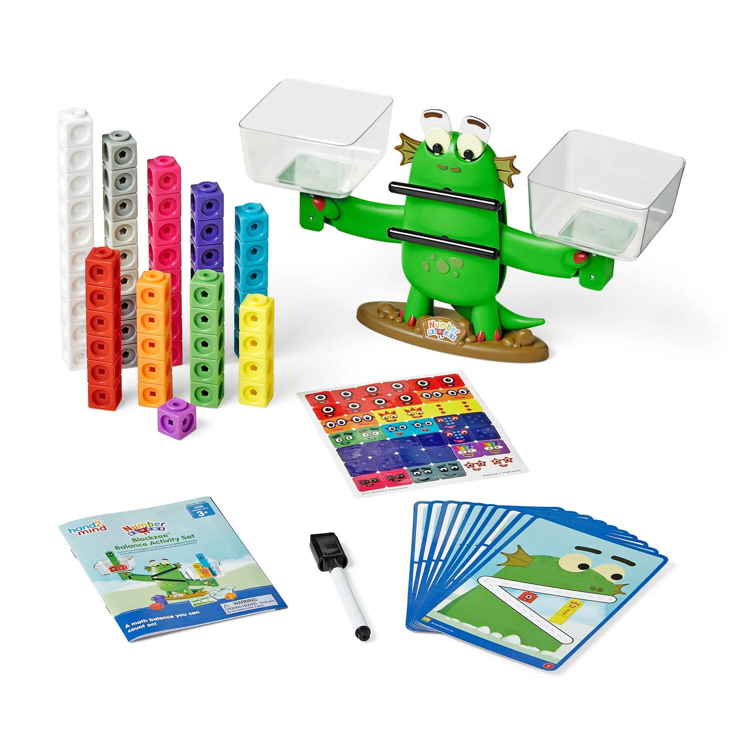 Set activitati cu balanta - Numberblocks® Blockzee™