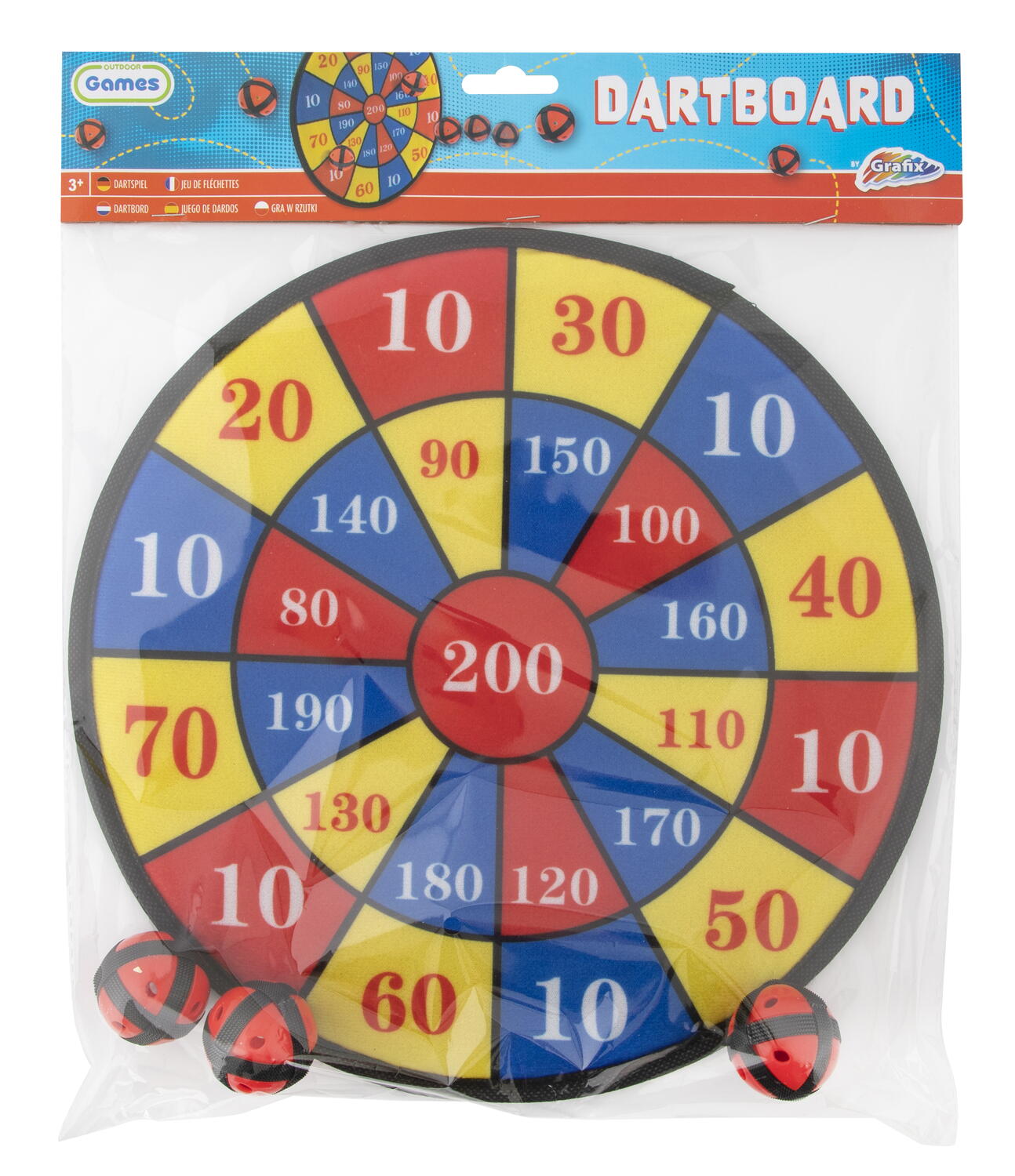 Joc darts cu arici (colorat)