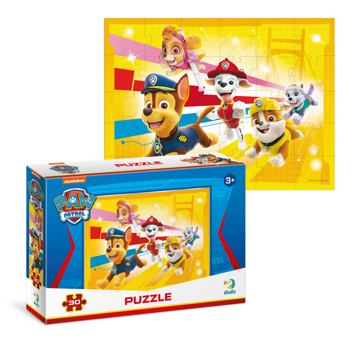 Puzzle - Patrula Catelusilor: Misiune speciala (30 piese)