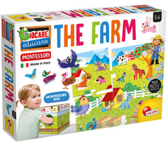 Joc tactil Montessori -  Ferma