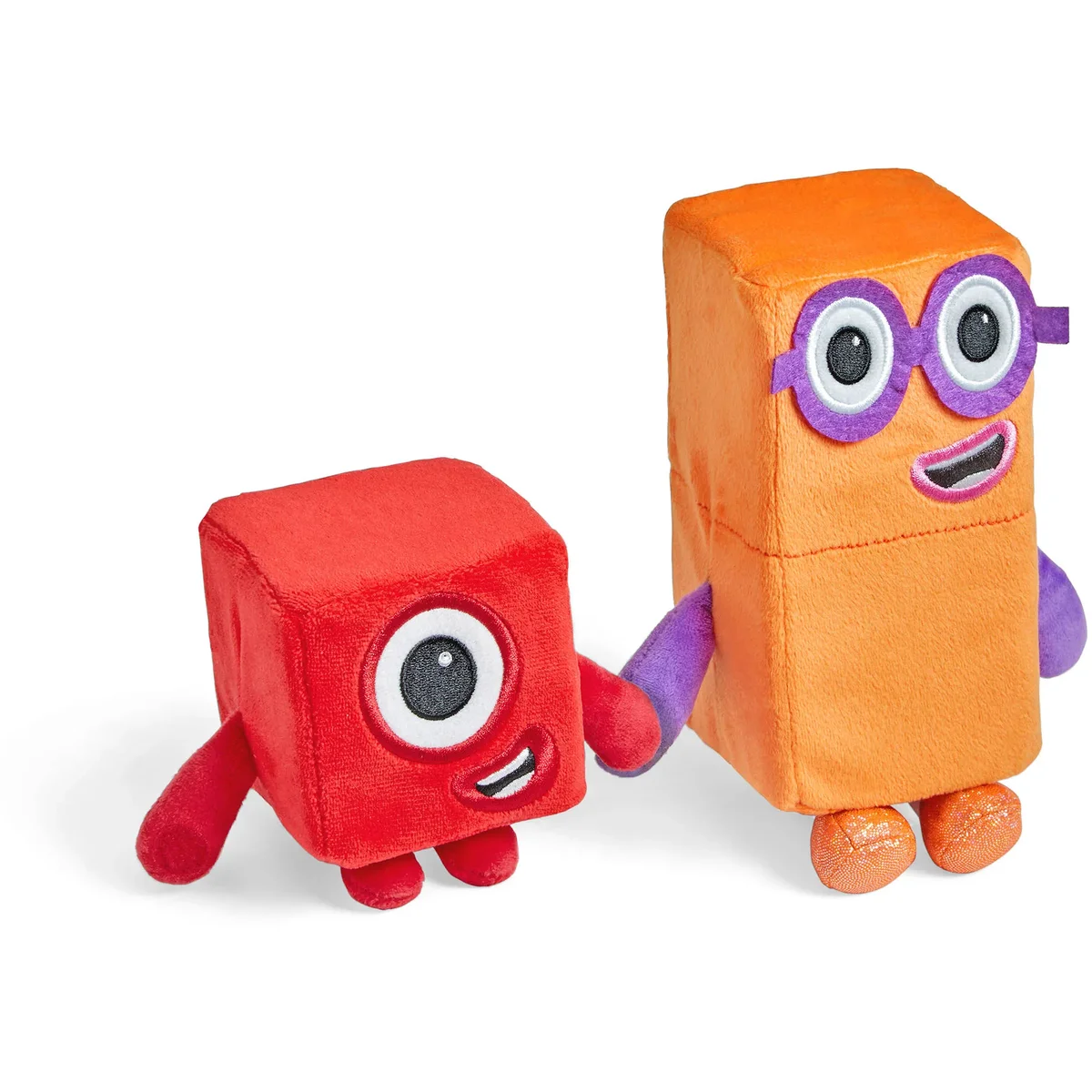 Set mascote din plus Numberblocks - Unu & Doi