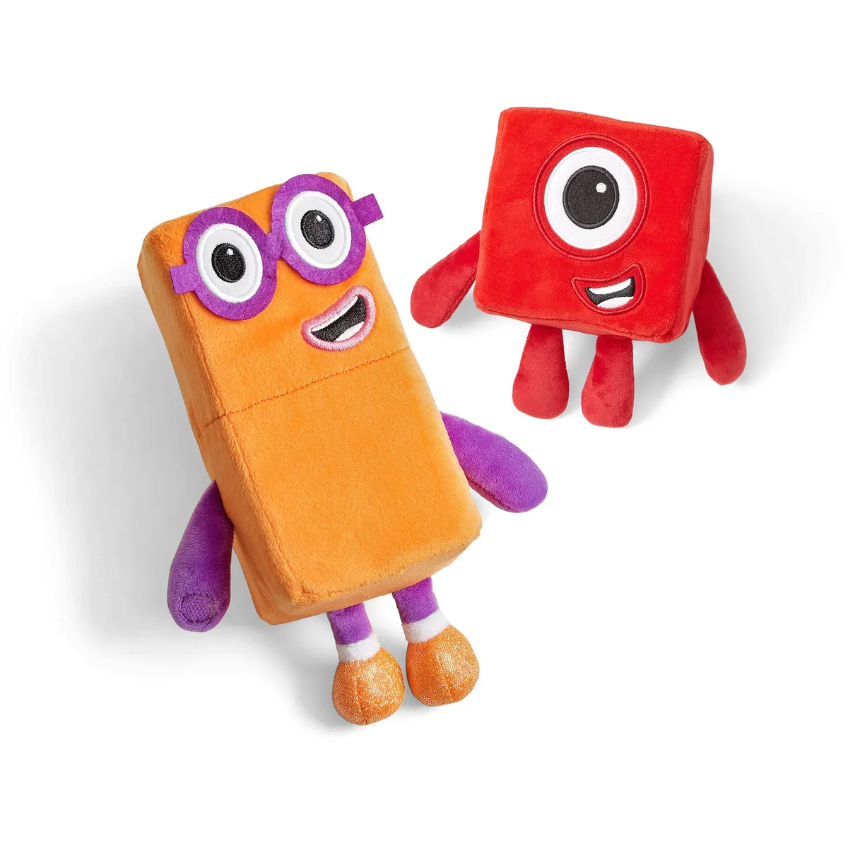 Set mascote din plus Numberblocks - Unu & Doi