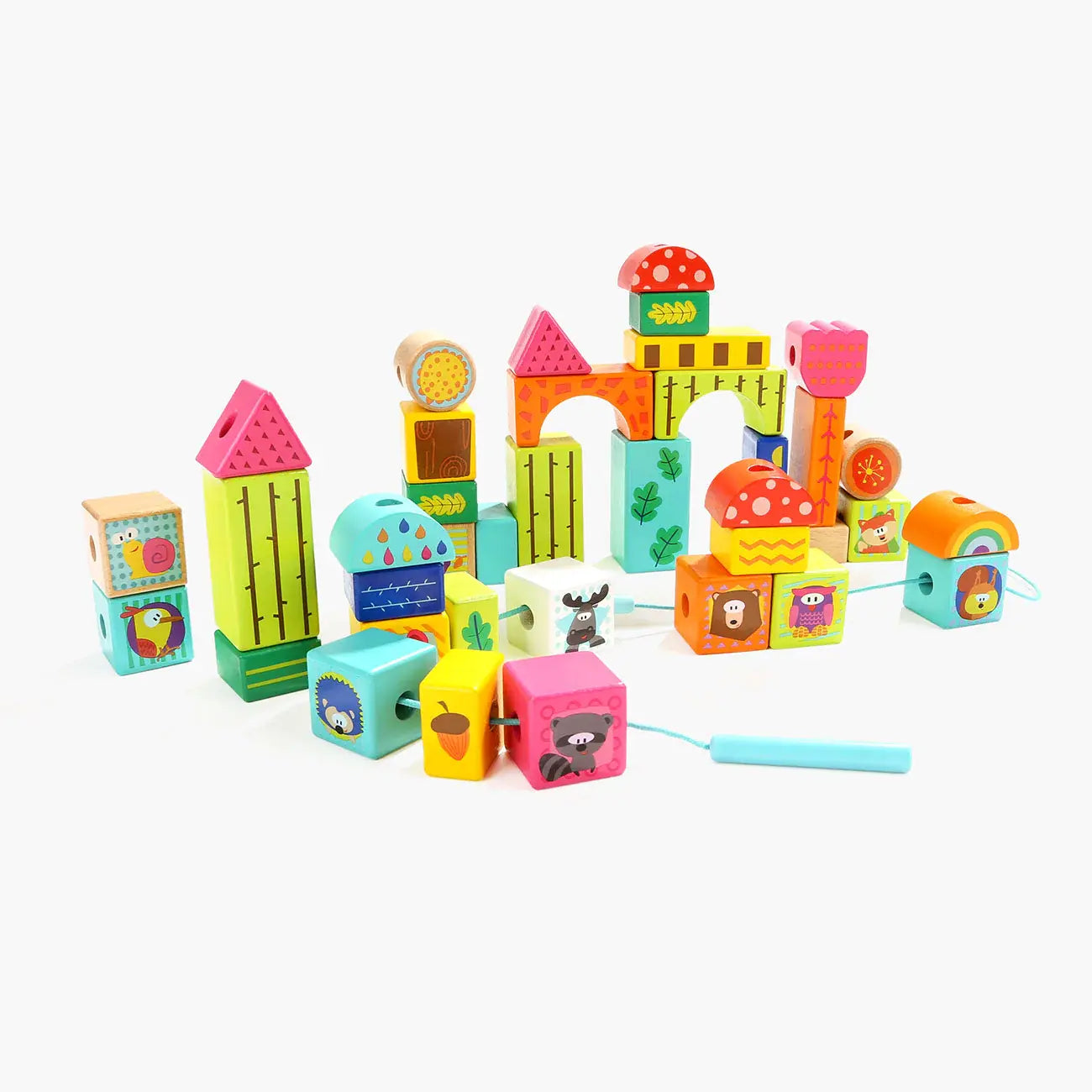 Set de constructie - Animalute din padure