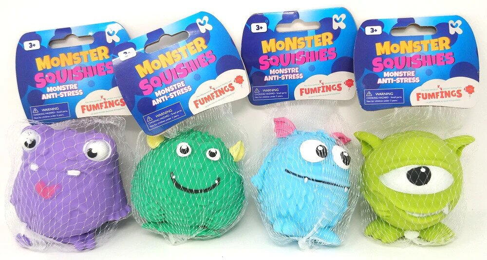 Jucarie Squishy - Monstrulet prietenos