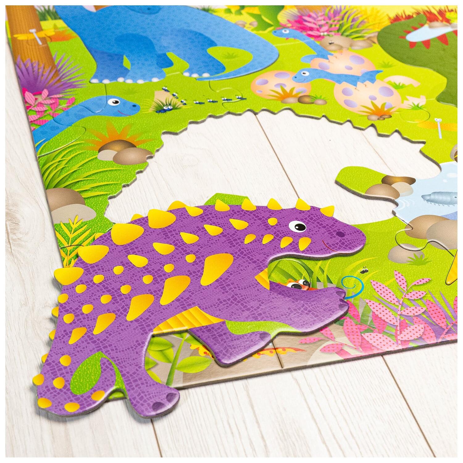 Puzzle Podea: Dinozauri (30 piese)