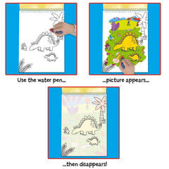 Water Magic: Carte de colorat Dinozauri